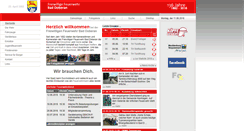 Desktop Screenshot of feuerwehr-baddoberan.de
